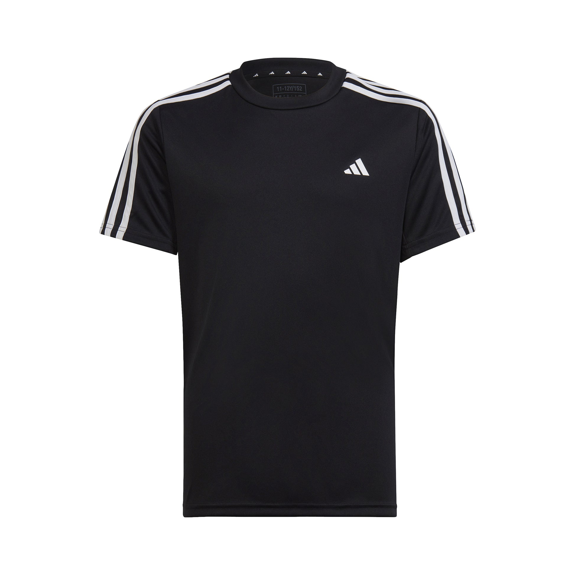 adidas Train AEROREADY 3-Stripes Regular-Fit T-shirt Drenge - sort, hvid