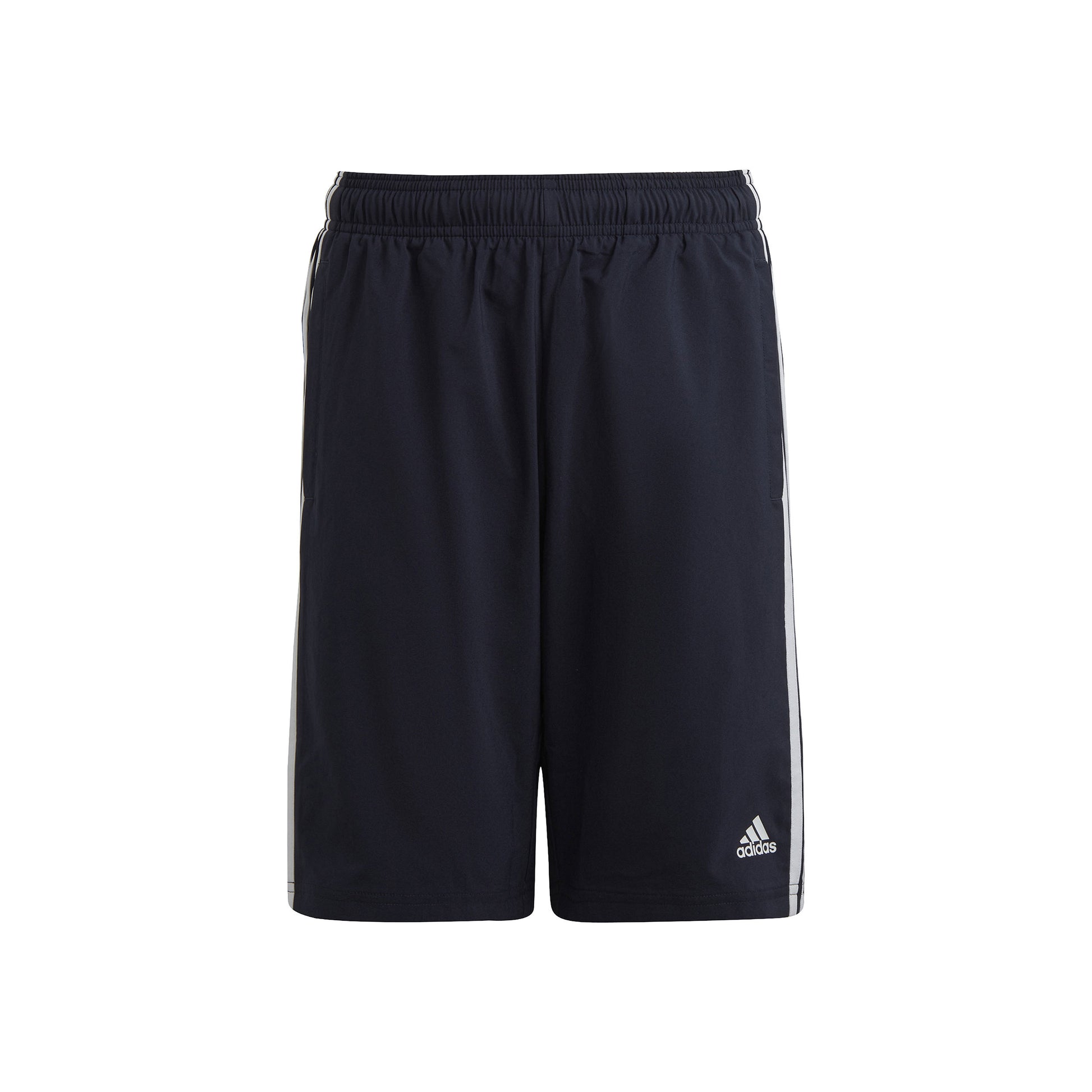 adidas 3Stripes Shorts Drenge - mørkeblå, hvid
