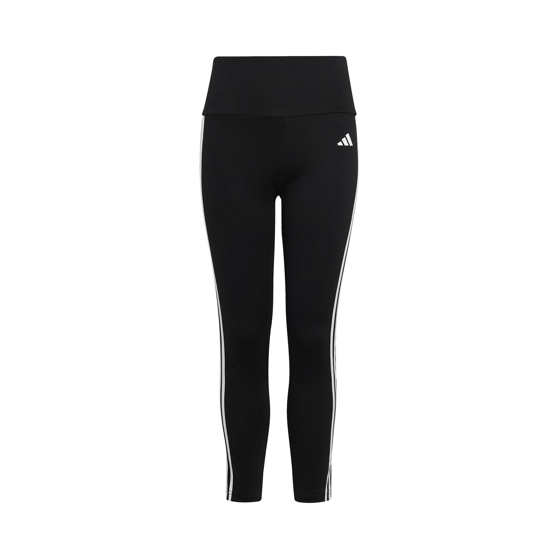 adidas Training ES 3 Stripes Stramme løbebukser Pige - sort, hvid