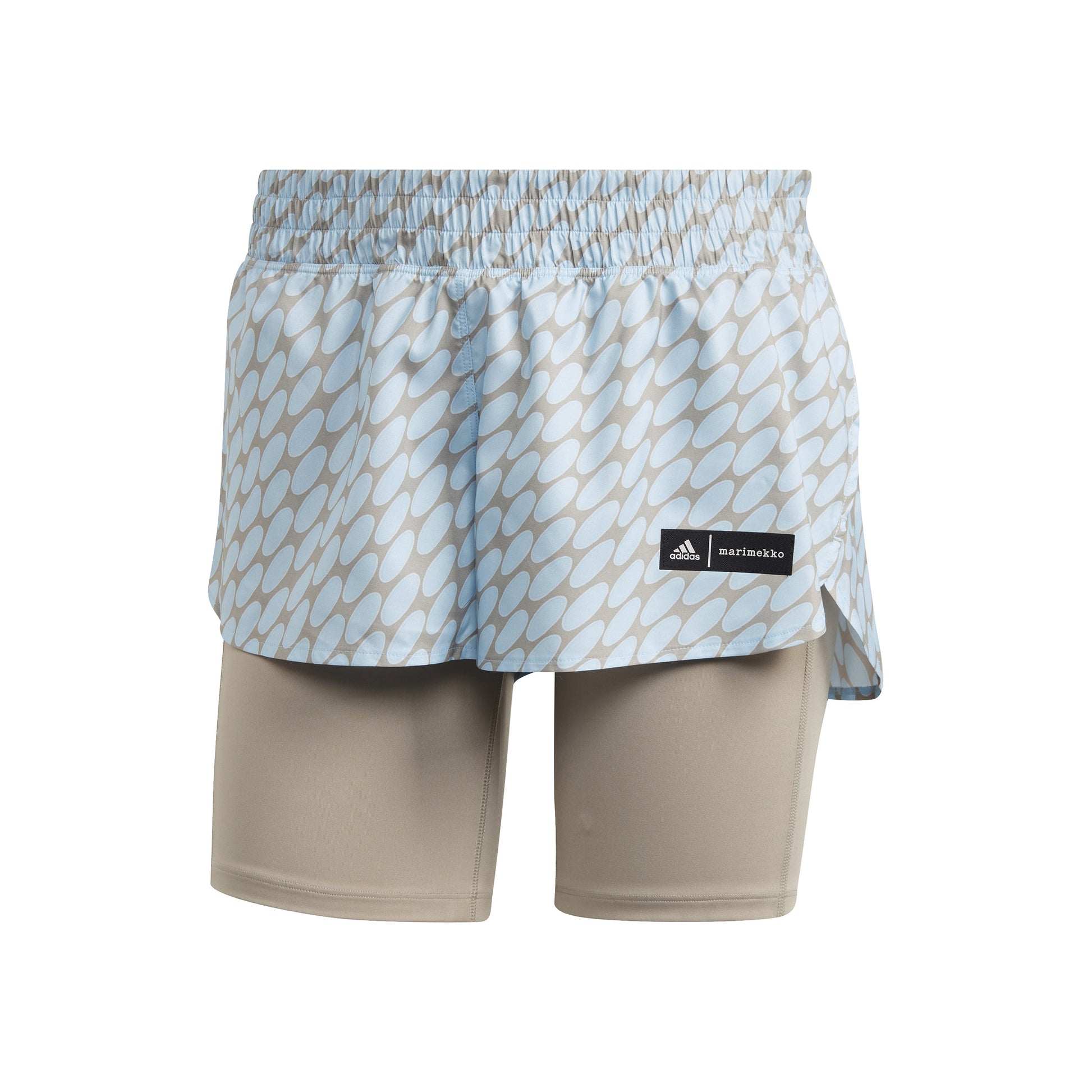 adidas Marimekko 2in1 Shorts Damer - lyseblå,