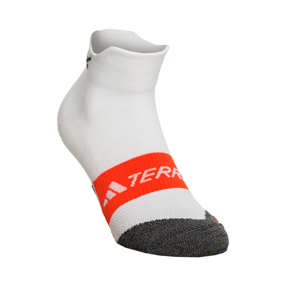 adidas Trail Speed Sportssokker Unisex - hvid, orange