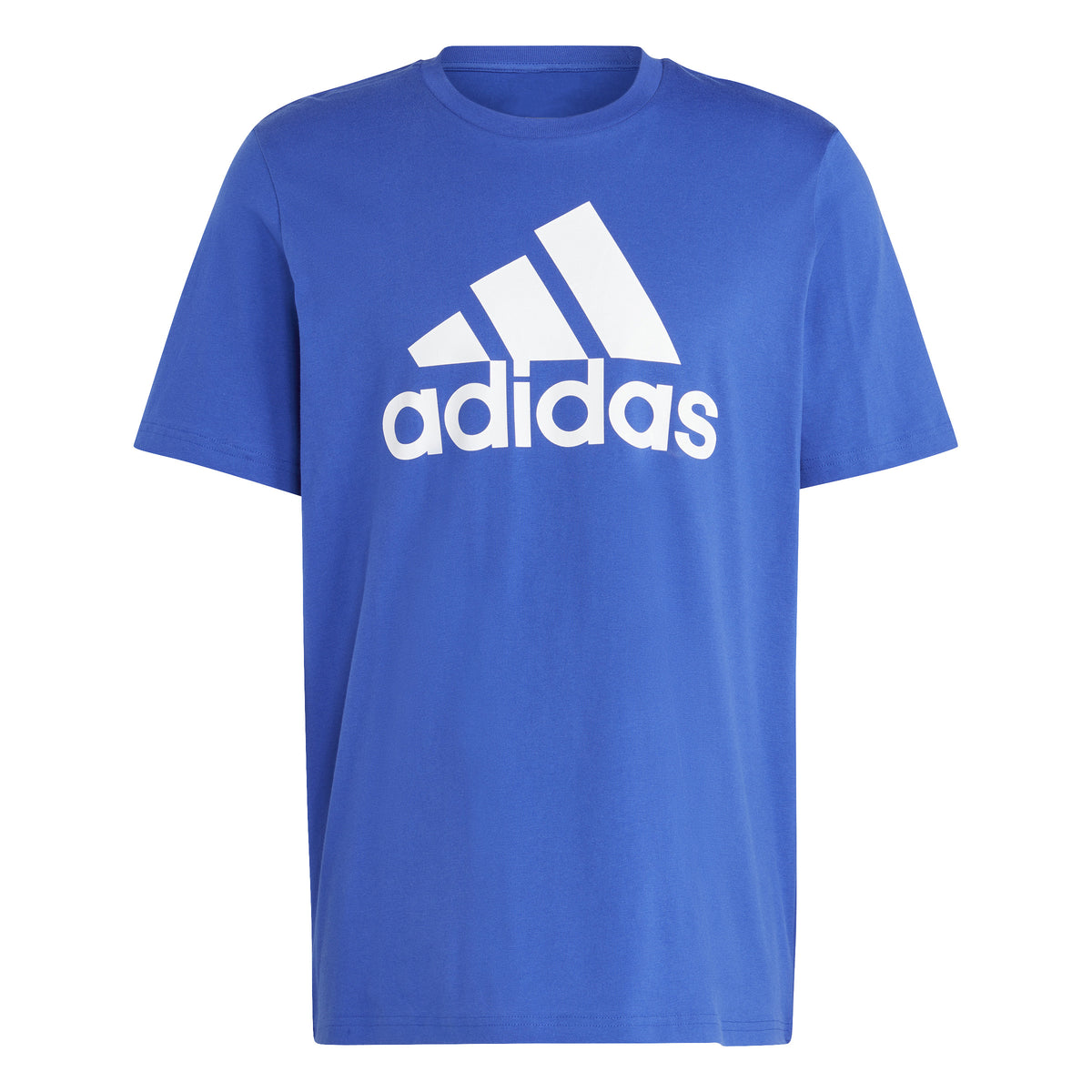 adidas Big Logo Single Jersey T-shirt Herrer - blå, hvid