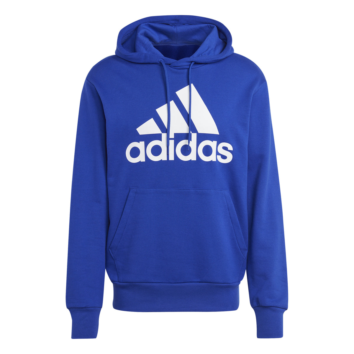 adidas Big Logo French terry Hættetrøje Herrer - blå, hvid
