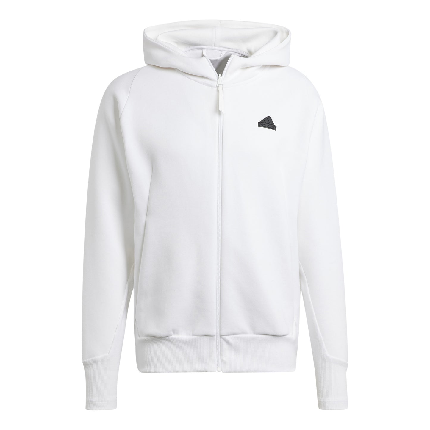 adidas Zone Printed Full-Zip Sweatjakke Herrer - hvid,