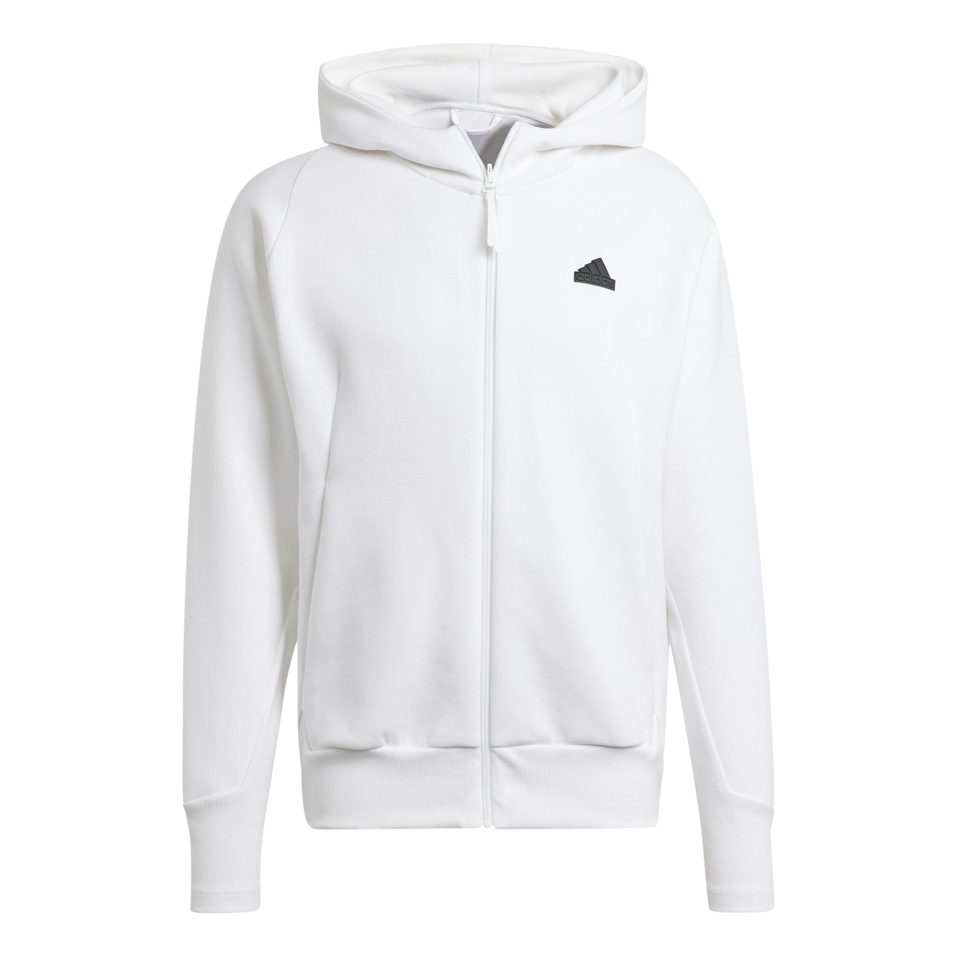 adidas Zone Printed Full-Zip Sweatjakke Herrer - hvid,