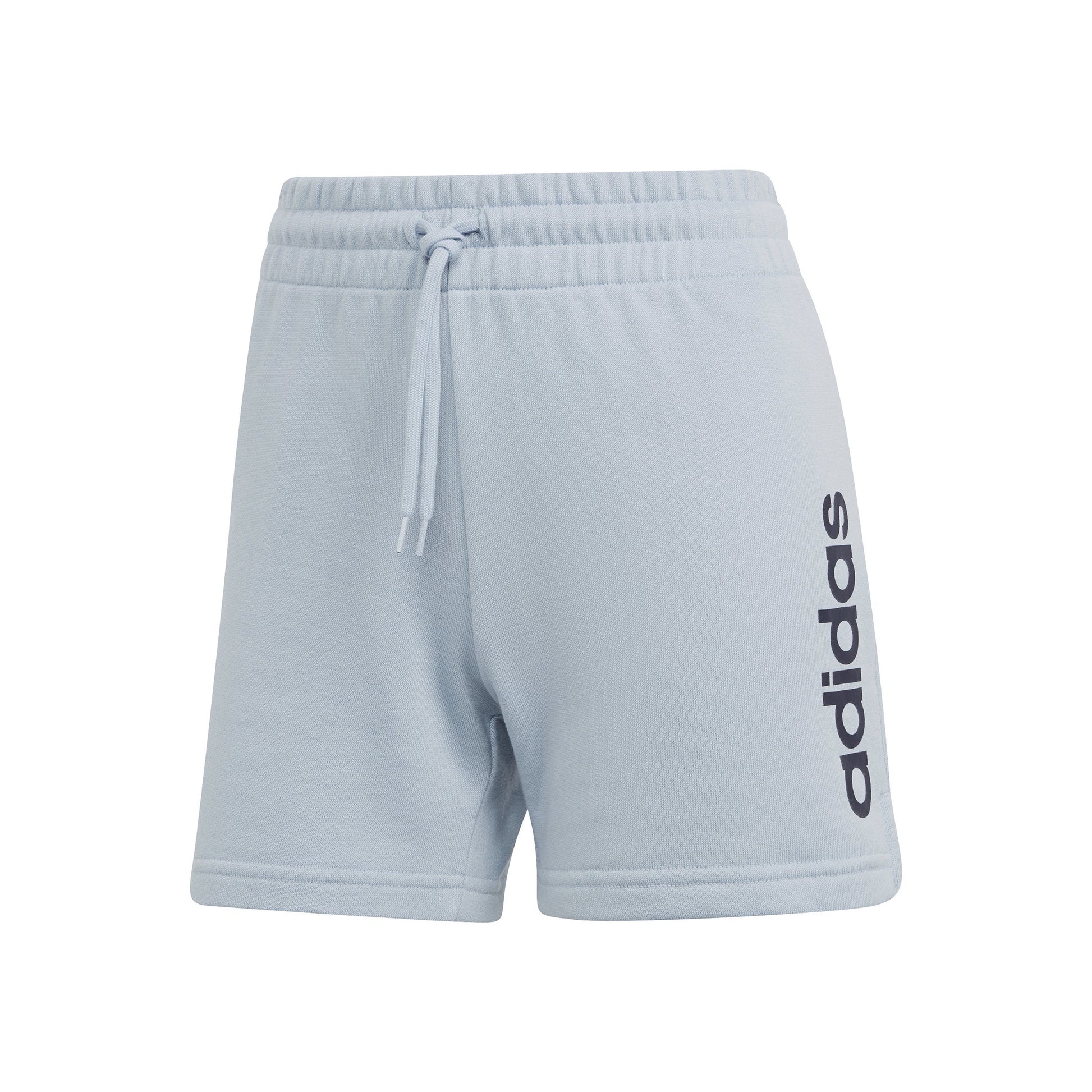 adidas Linear French terry Shorts Damer - blå-grå, mørkeblå