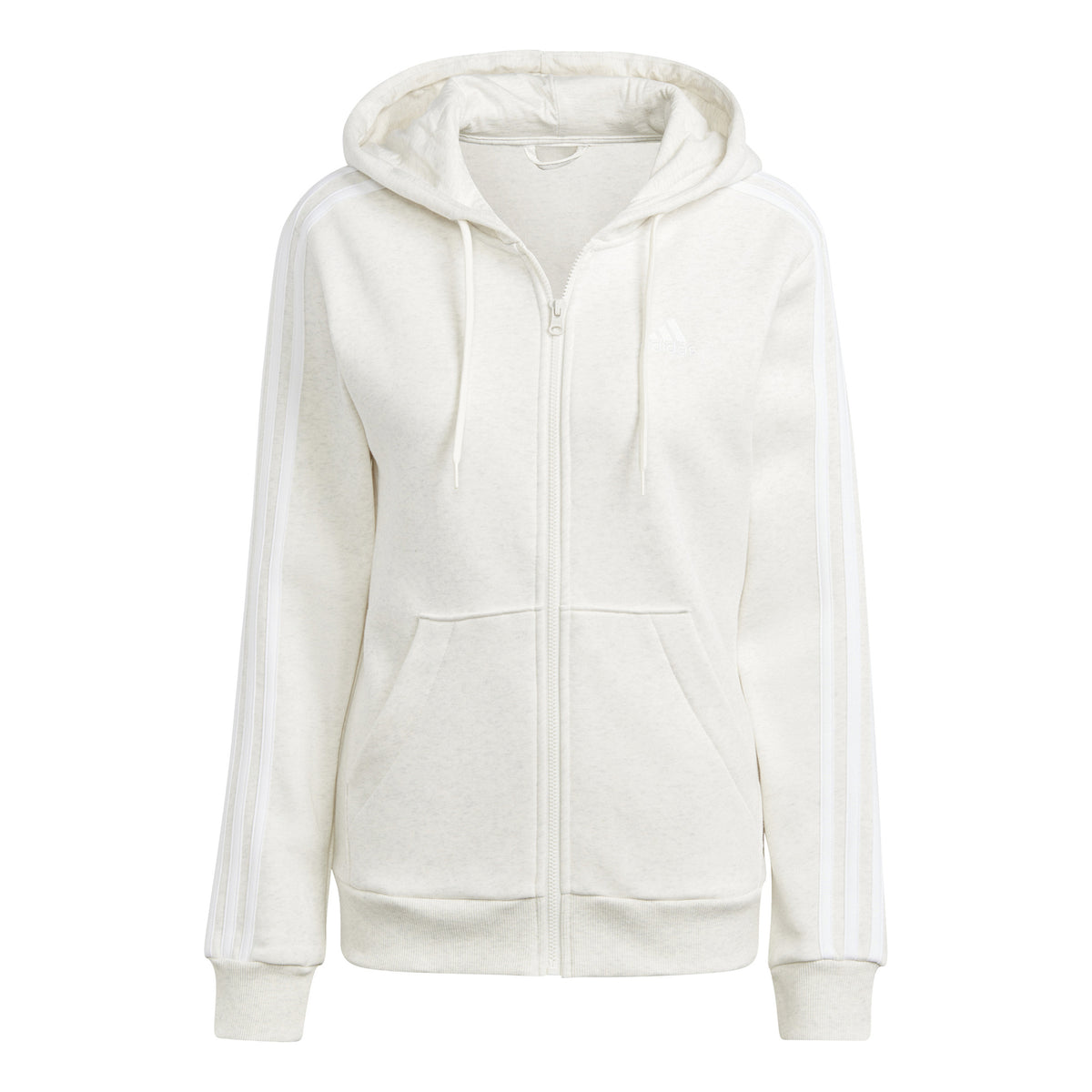 adidas Linear Sweatjakke Damer - creme,