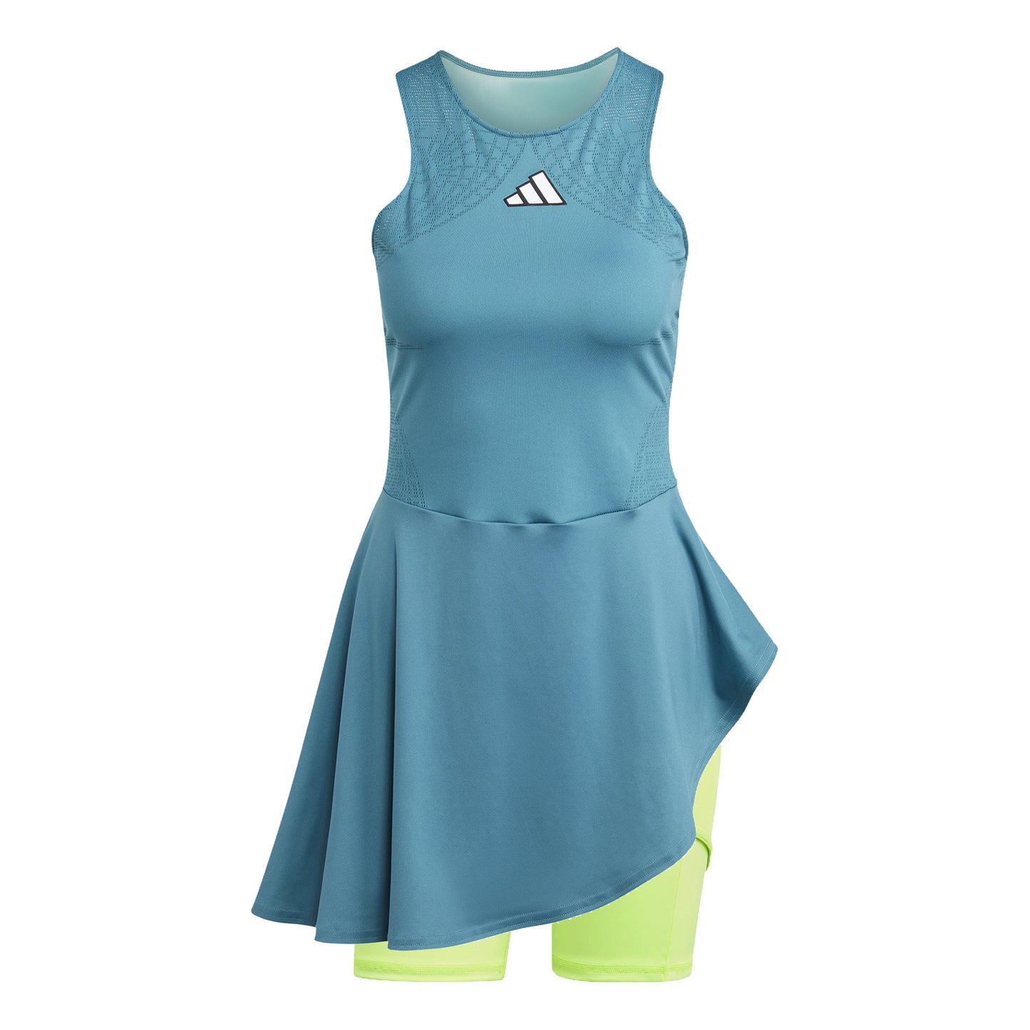 adidas Pro Kjole Damer - petrol, lime