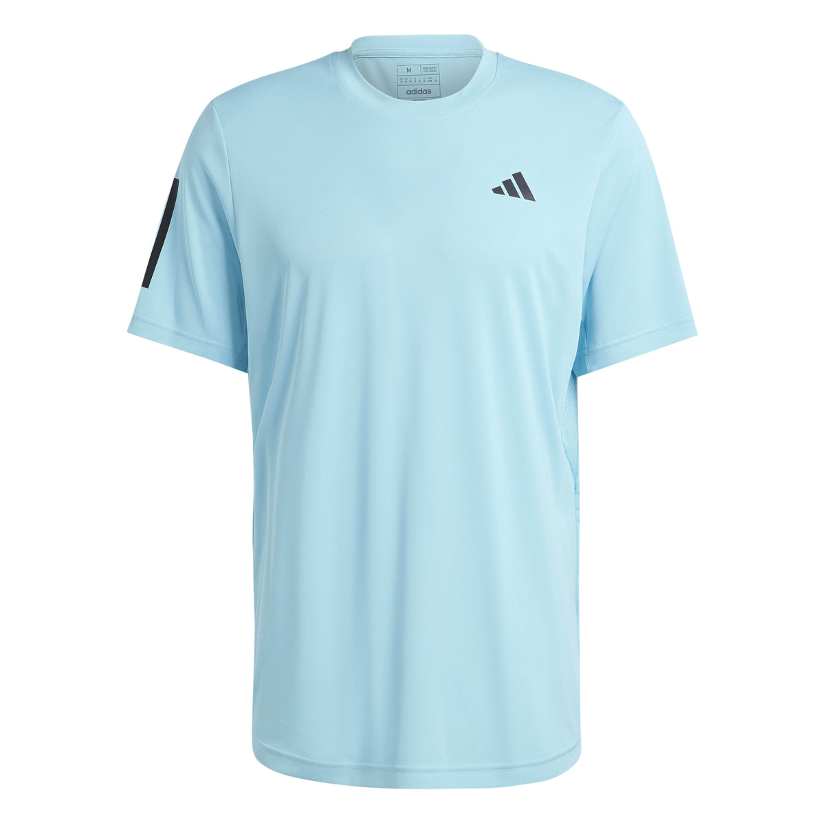 adidas Club 3 Stripes T-shirt Herrer - lyseblå,