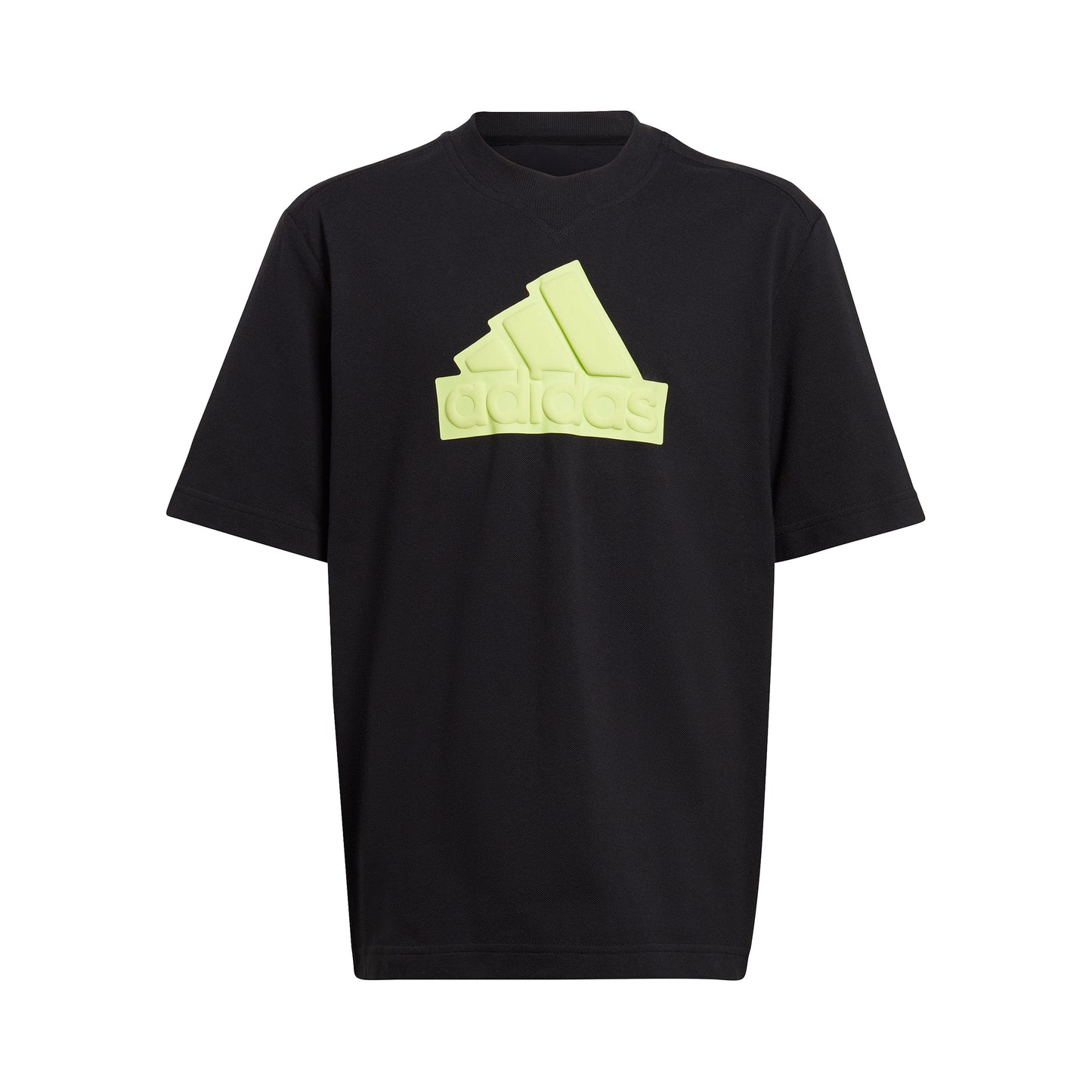 adidas Future Icon Logo T-shirt Drenge - sort, lime