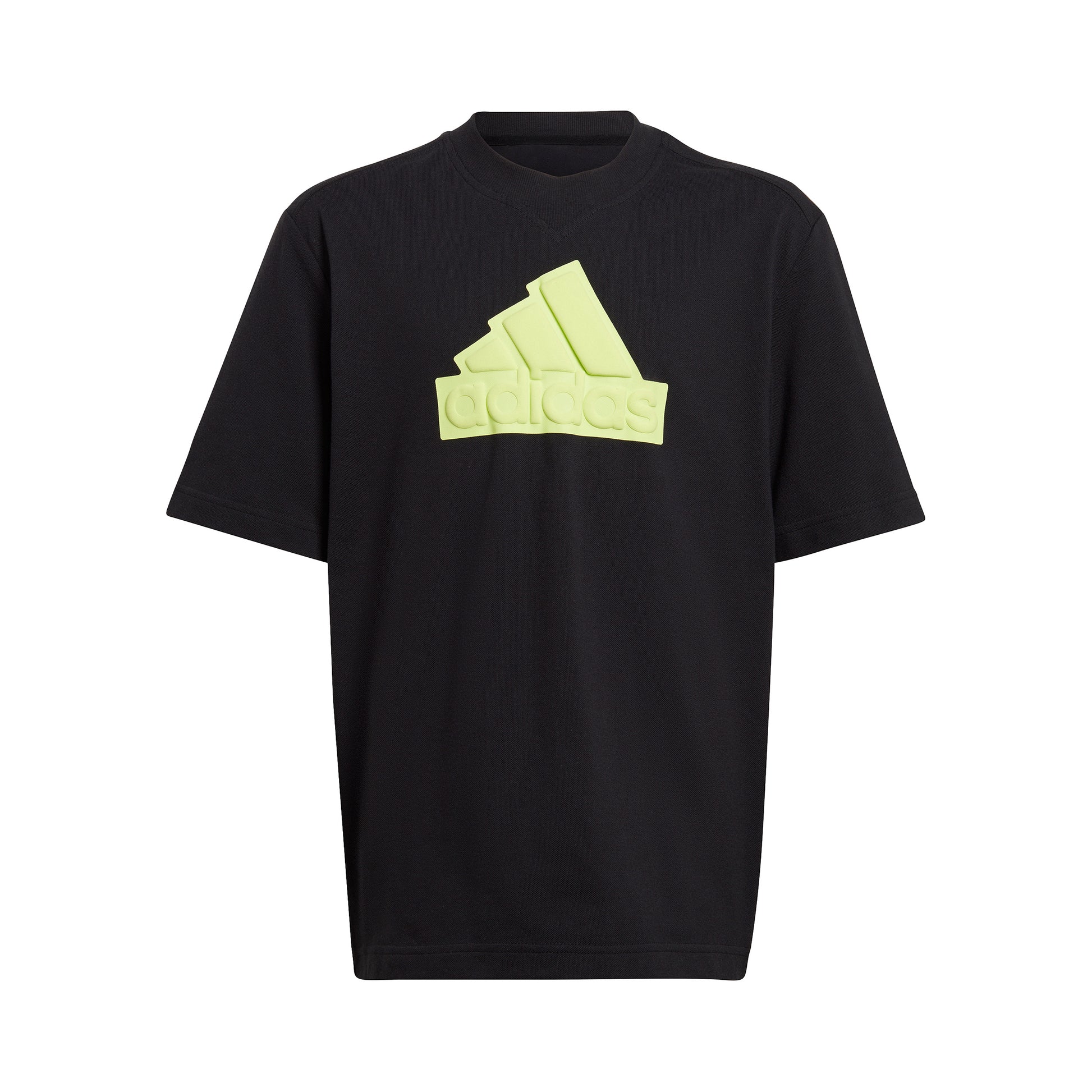 adidas Future Icon Logo T-shirt Drenge - sort, lime
