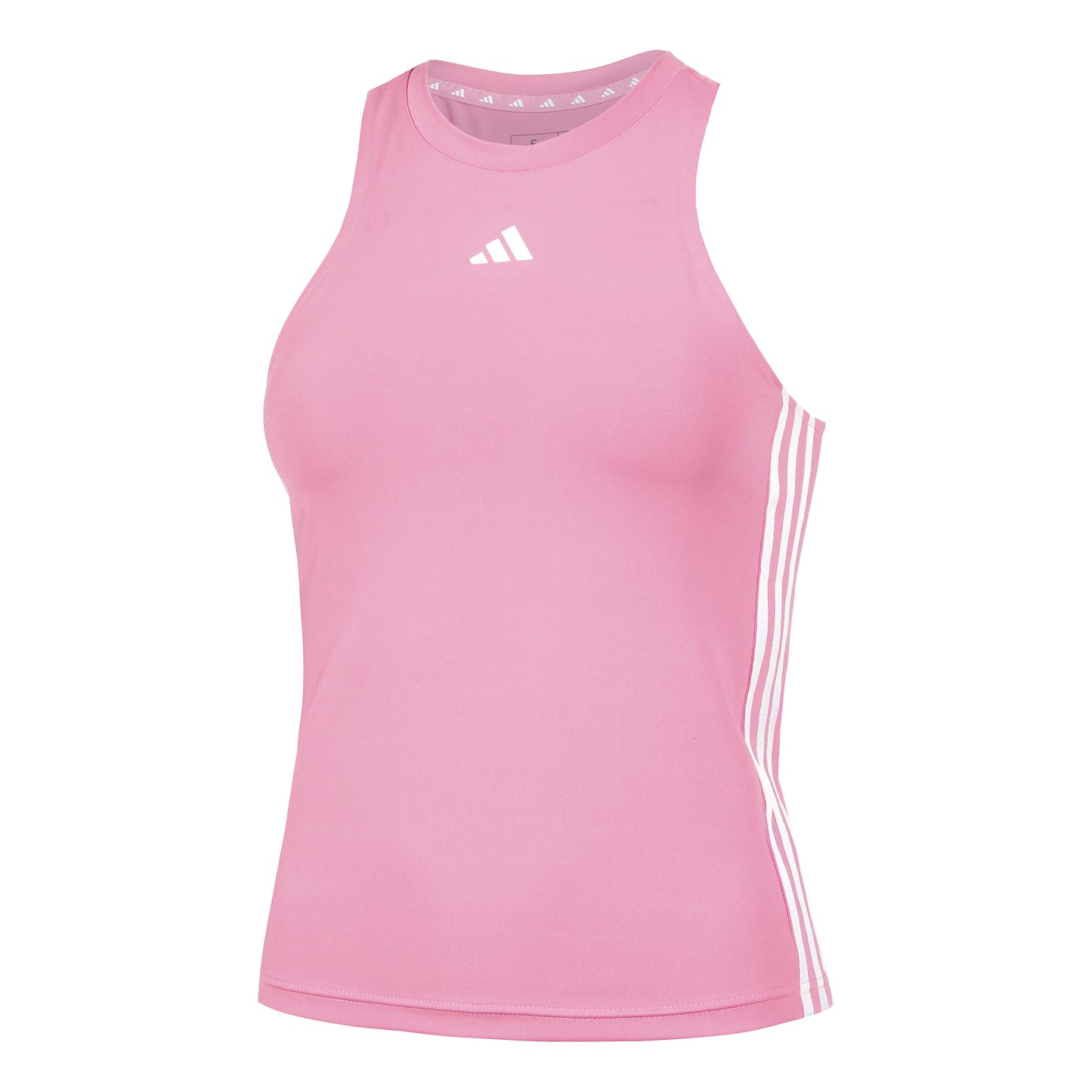 adidas Training ES 3 Stripes Tanktop Damer - pink, hvid