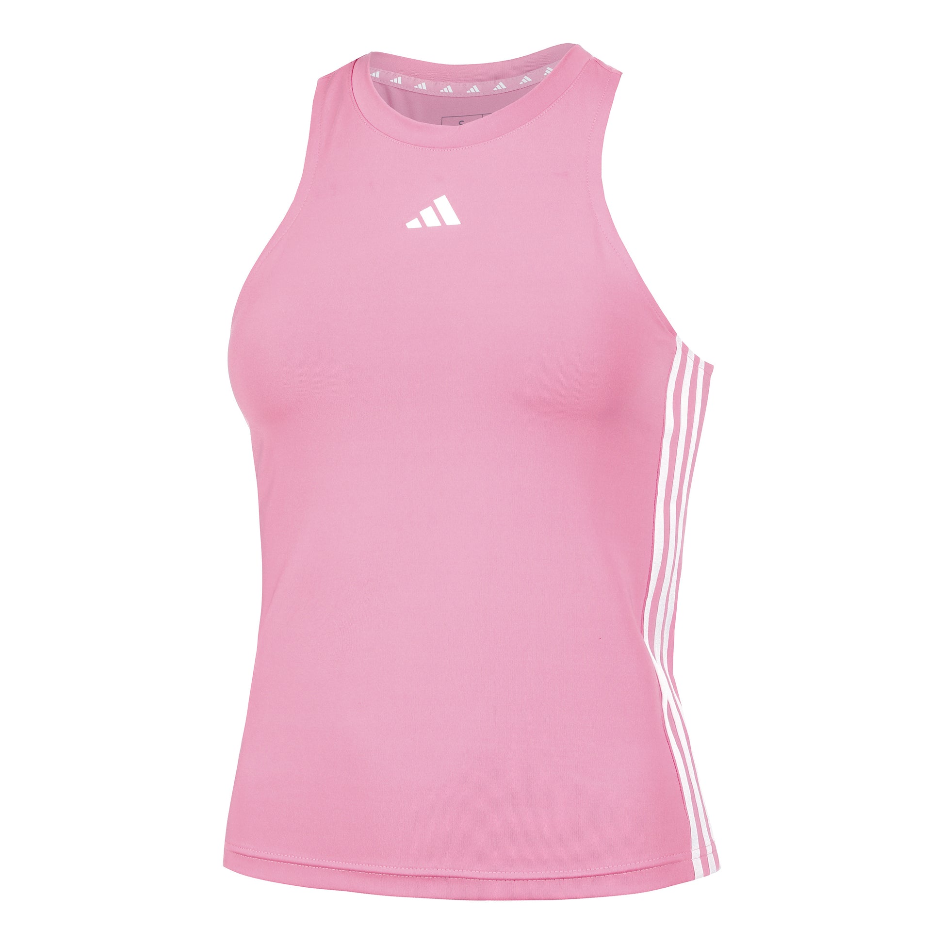 adidas Training ES 3 Stripes Tanktop Damer - pink, hvid