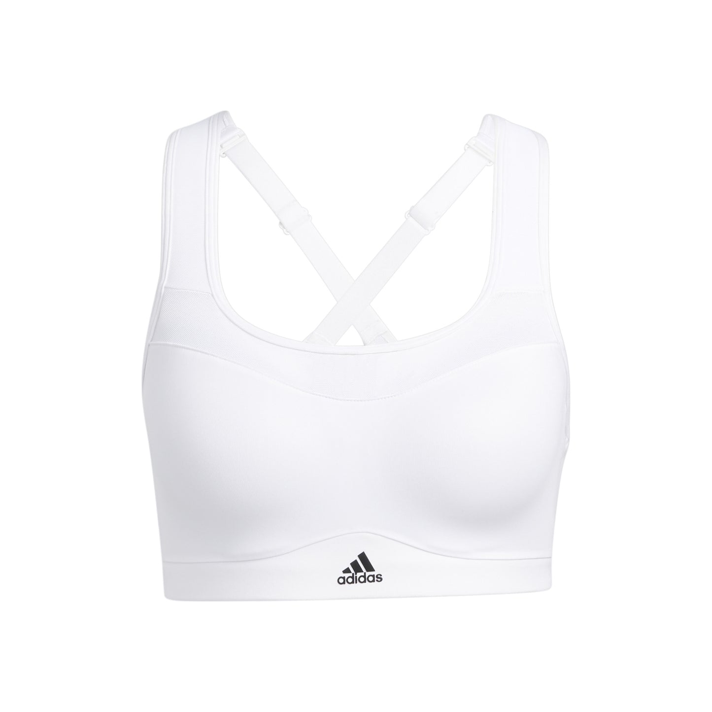 adidas TLRDIM HS Sports-BH Damer - hvid, sort