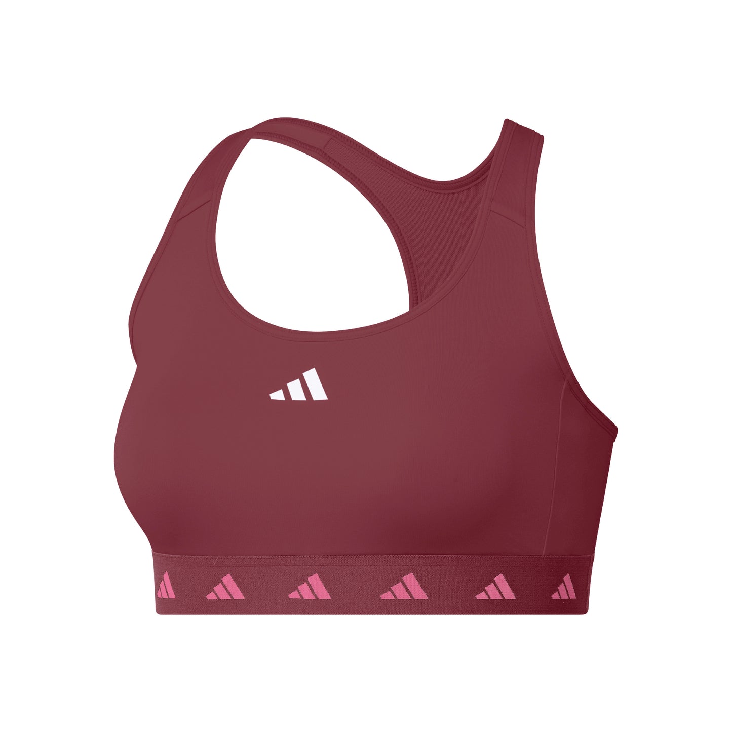 adidas Power Medium-Support Tech-Fit Sports-BH Damer - rød