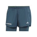Ultimate 2in1 Løbeshorts Damer - petrol, grøn