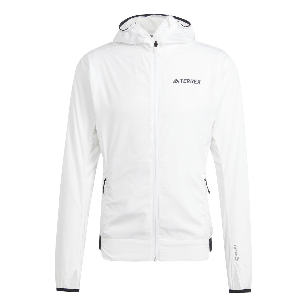 adidas Terrex XPR Wind Ready Løbejakke Herrer - hvid,