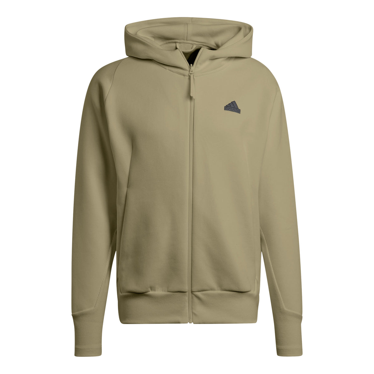 adidas Zone Printed Full-Zip Sweatjakke Herrer - oliven,