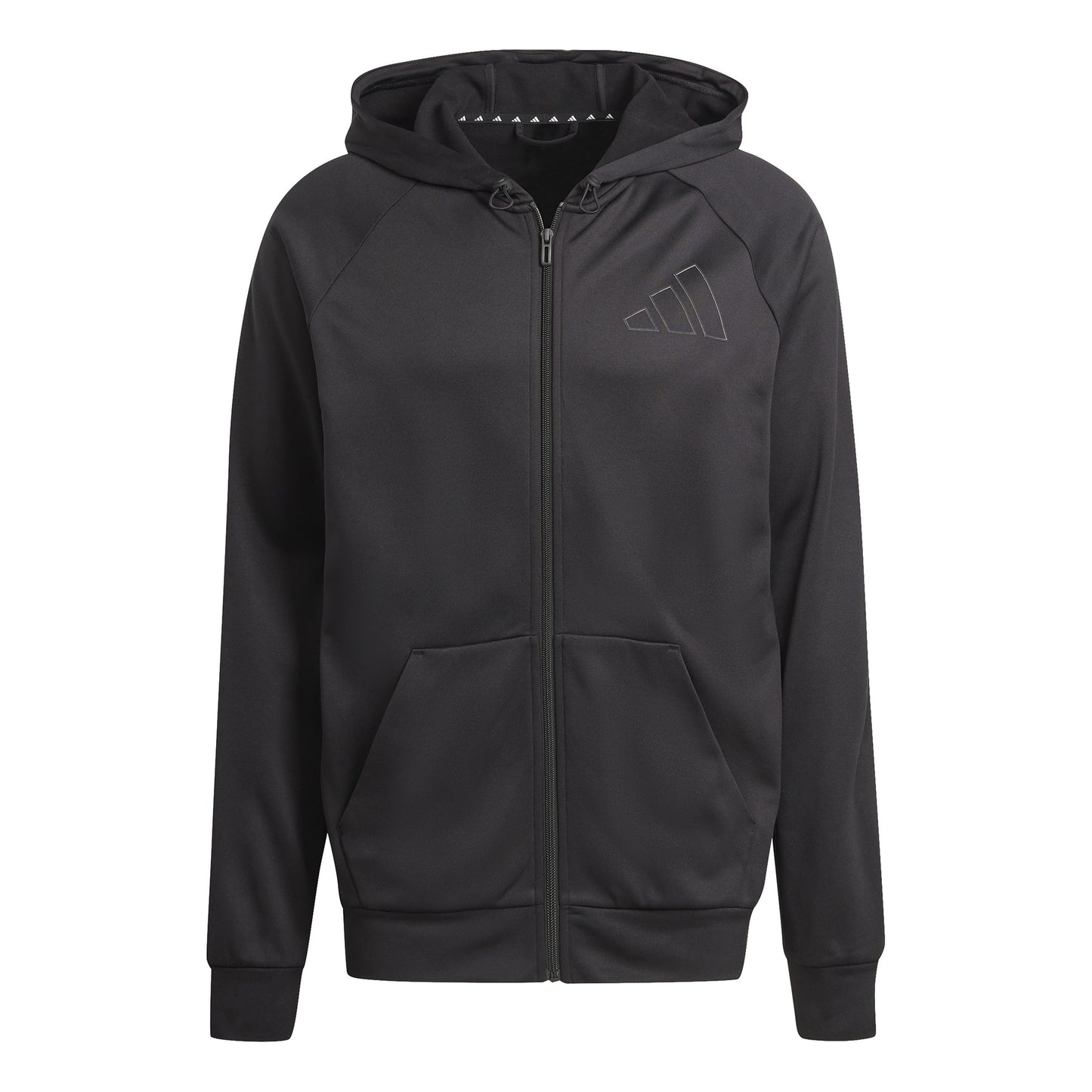 adidas GG Big Logo 3 Stripes Træningsjakke Herrer - sort,
