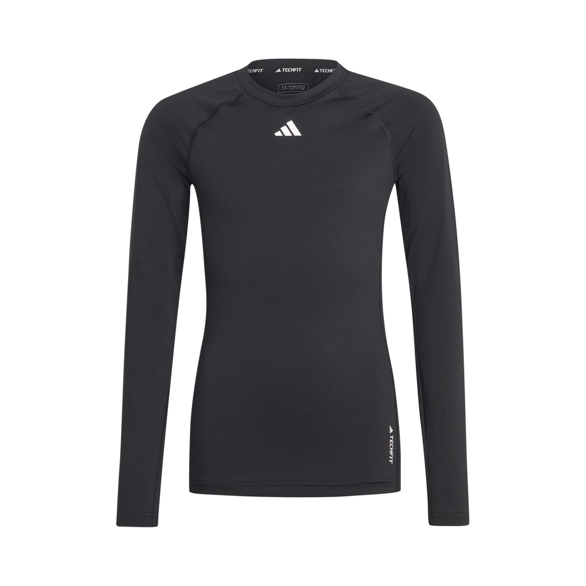 adidas Tech-Fit Shirt, langærmet Drenge - sort,