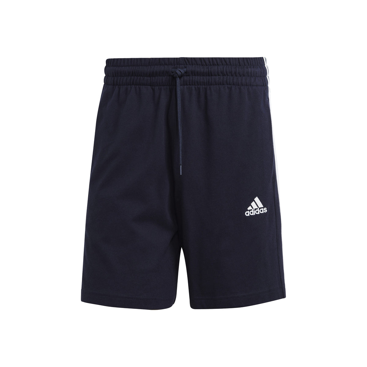adidas 3Stripes Single Jersey 7 Shorts Herrer - mørkeblå