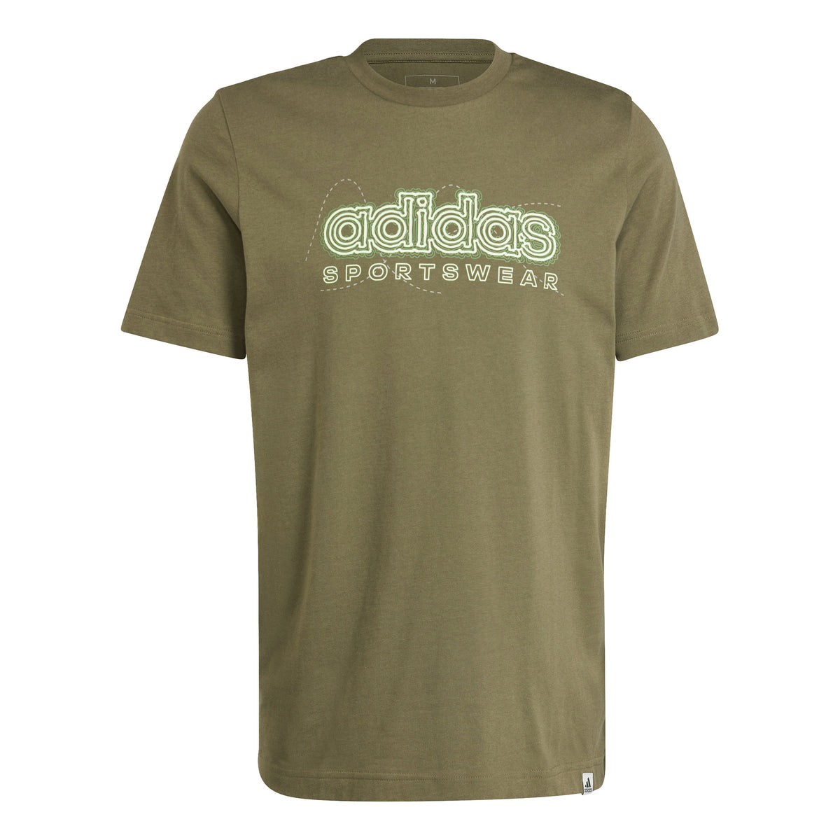adidas Growth SPW T-shirt Herrer - oliven,