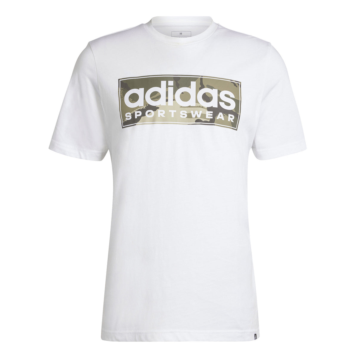 adidas Camo Graphic 2 T-shirt Herrer - hvid, oliven