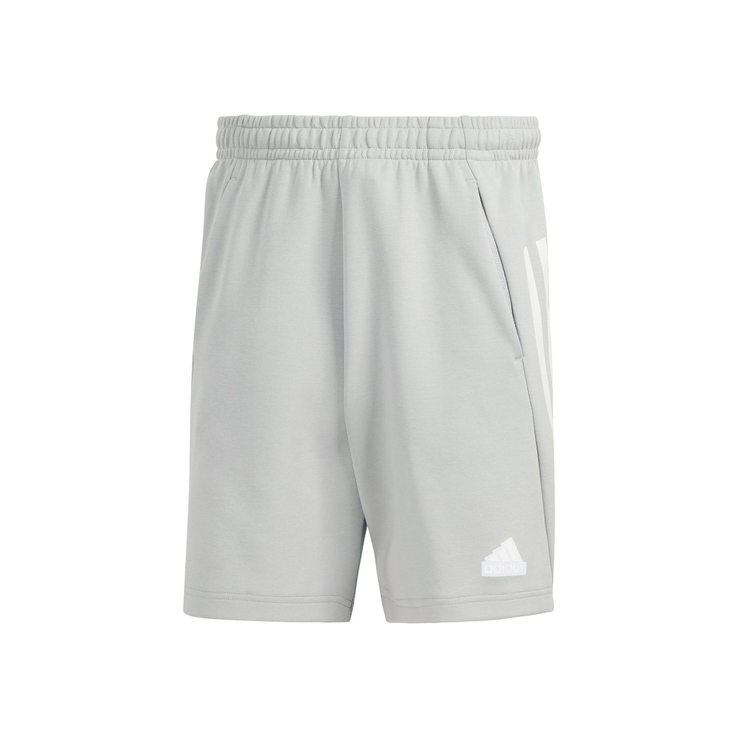 adidas Future Icon 3 Stripes Shorts Herrer - lysegrå, hvid