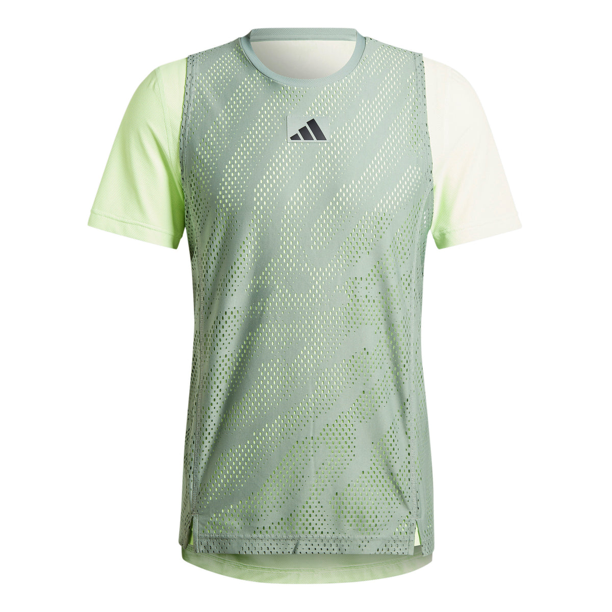 adidas Mesh Pro T-shirt Herrer-Lysegrøn,Lime