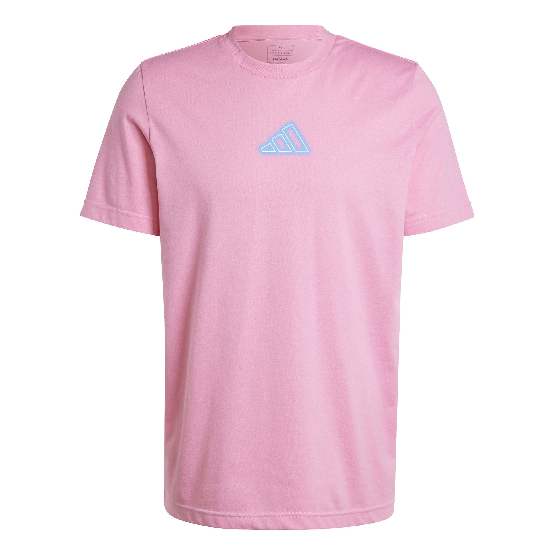 adidas Play T-shirt Herrer - rosa, turkis