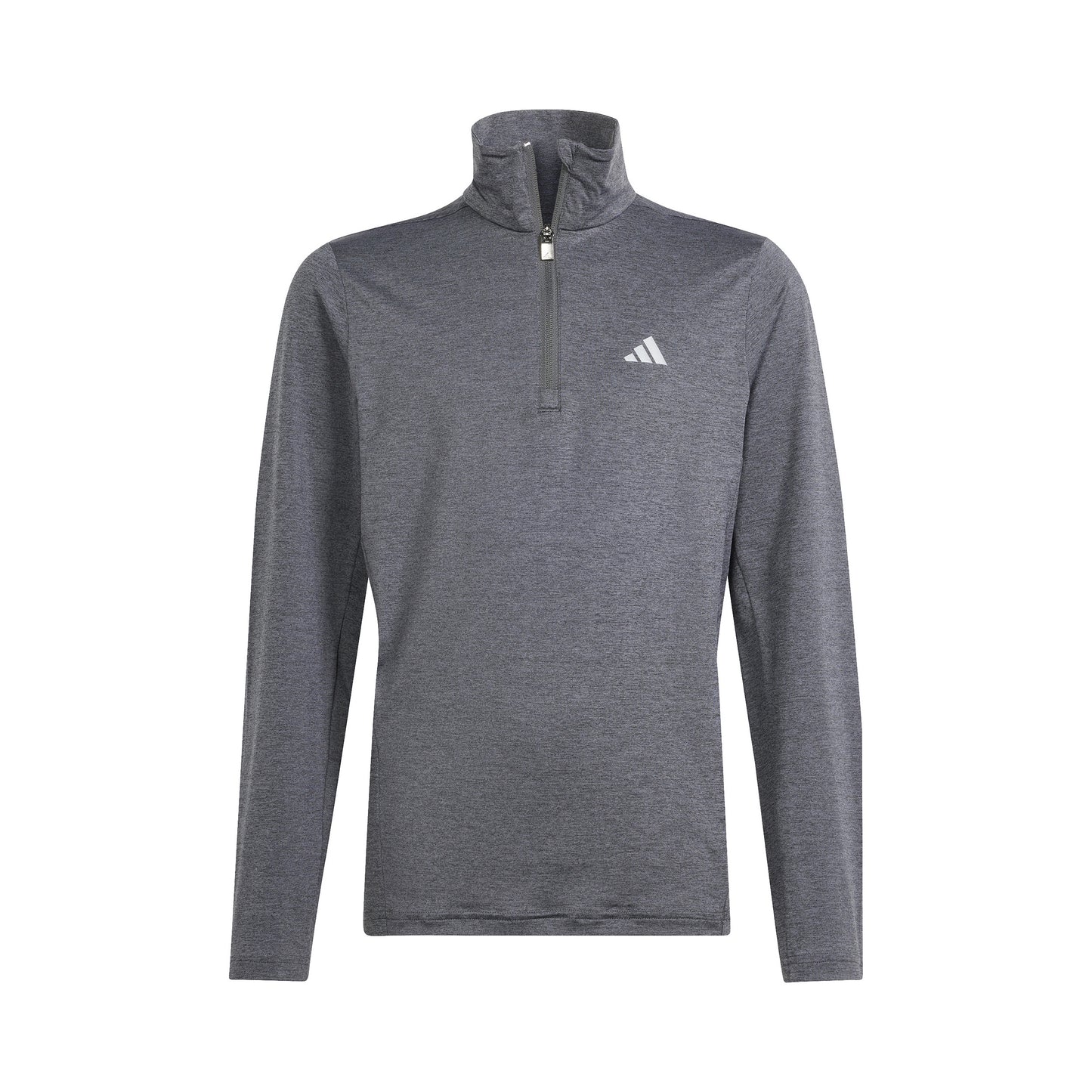 adidas Half-Zip Shirt, langærmet Drenge - grå,