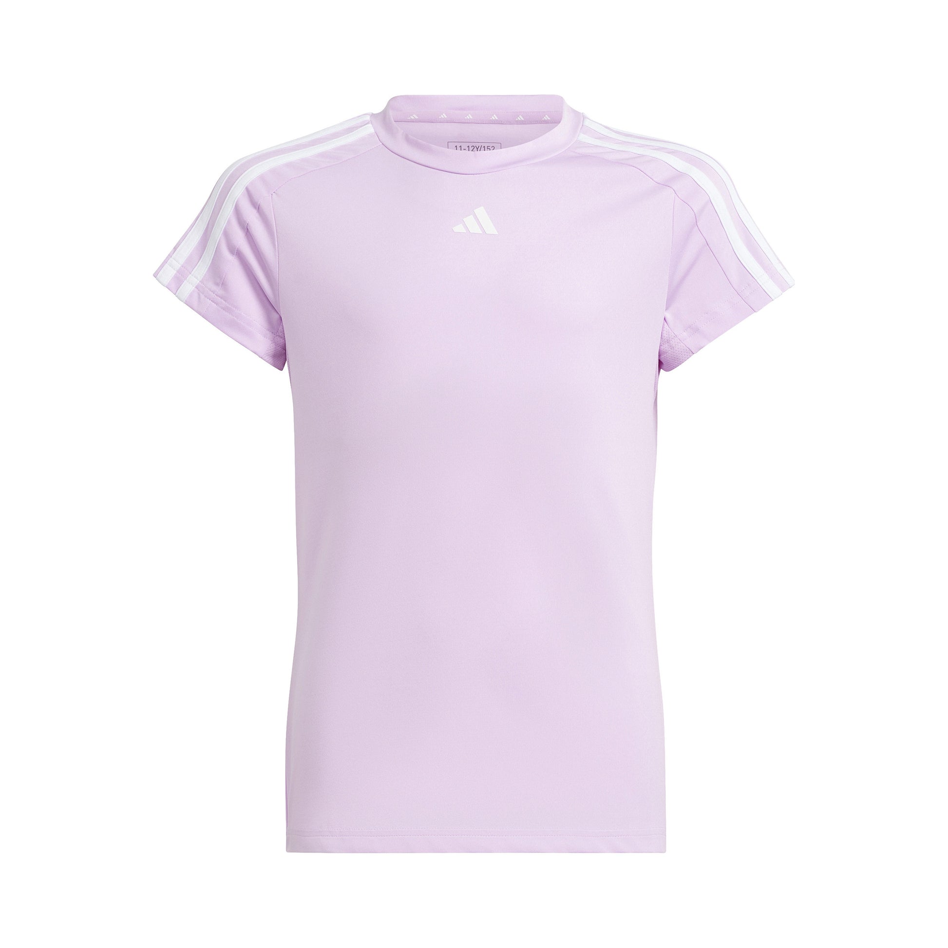 adidas 3Stripes T-shirt Pige - rosa, hvid
