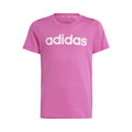 Linear T-shirt Pige - pink, rosa