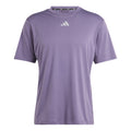 High Intensity 3-Stripes T-shirt Herrer - syren,