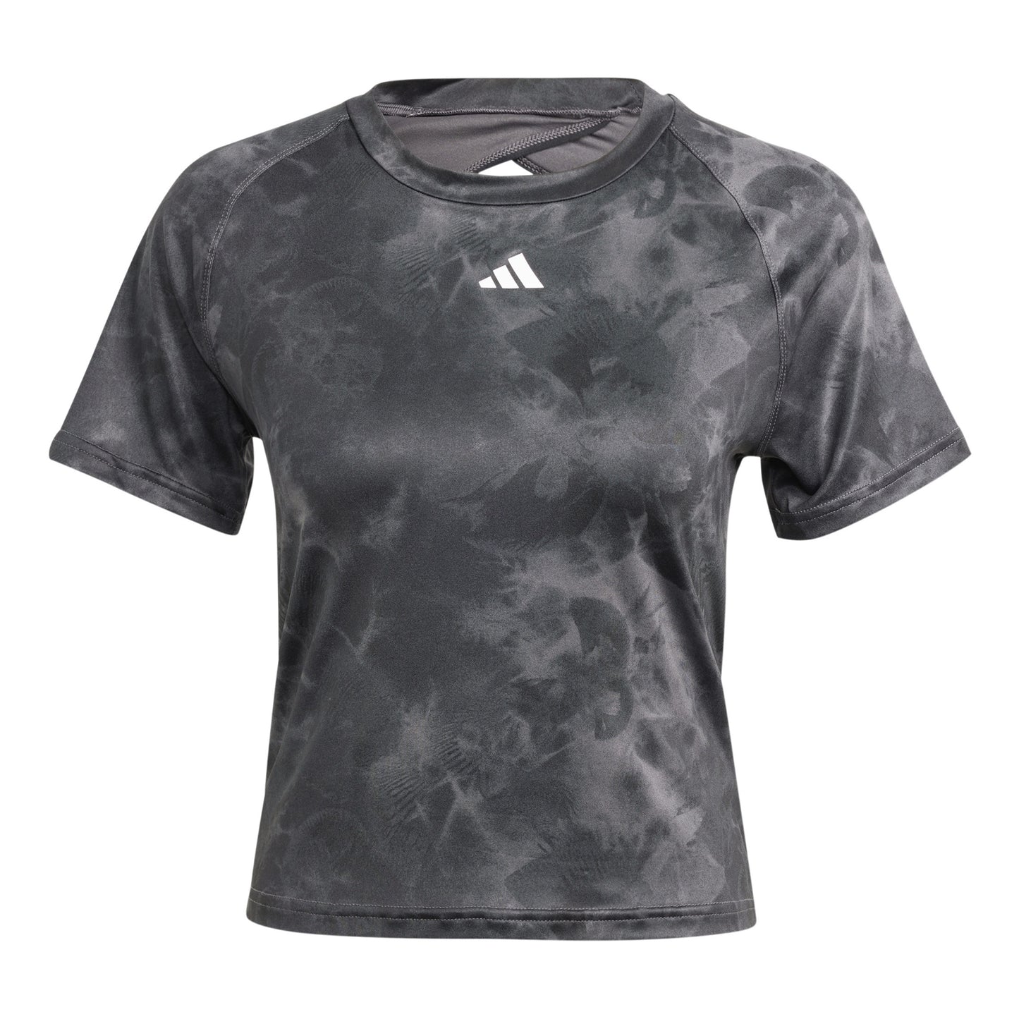 adidas AOP Flower T-shirt Damer - grå, flerfarvet