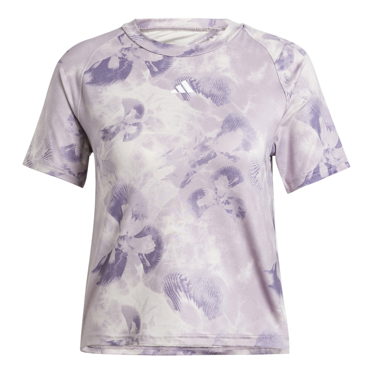 adidas AOP Flower T-shirt Damer - syren, flerfarvet