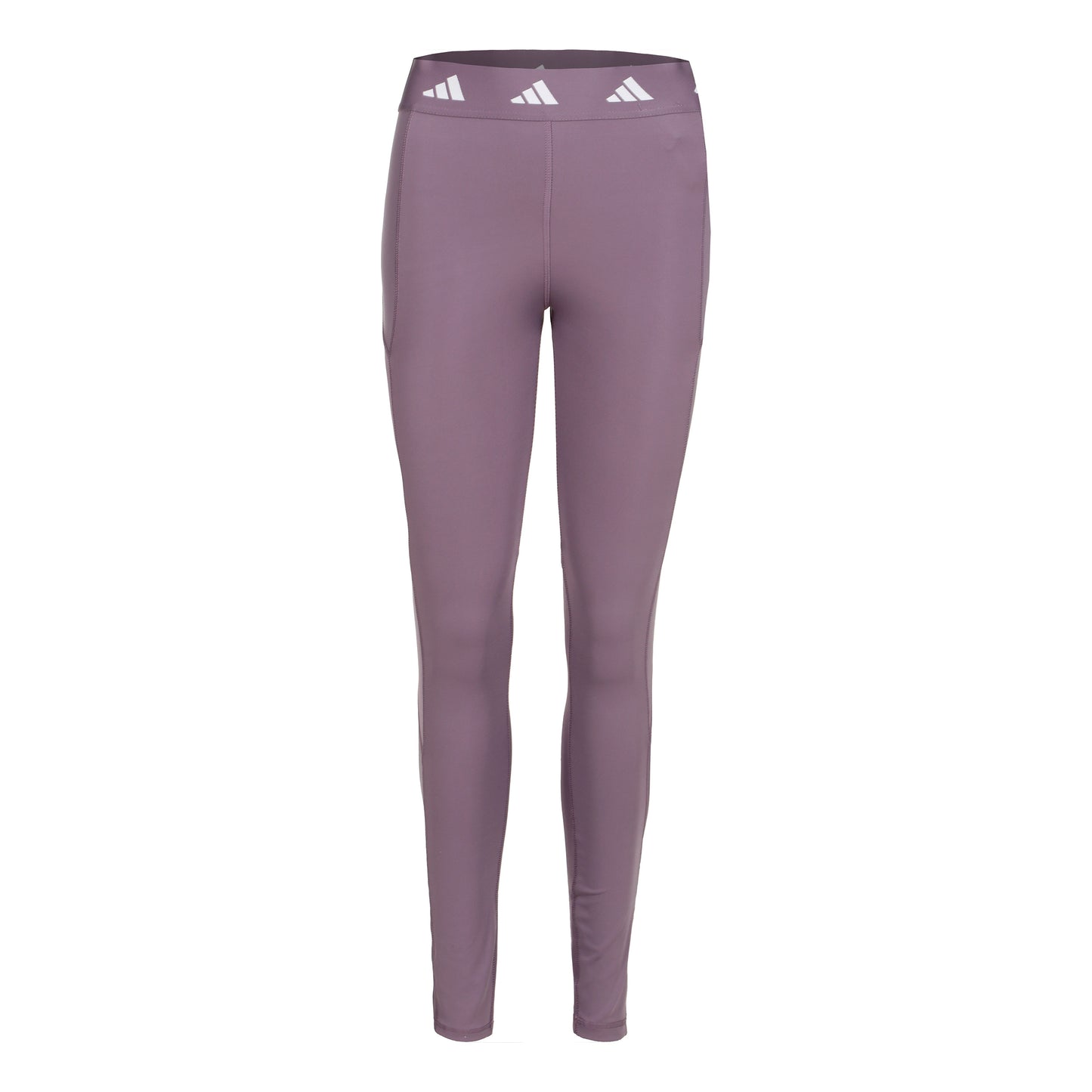 adidas Tech-Fit Stash Stramme løbebukser Damer - syren, hvid
