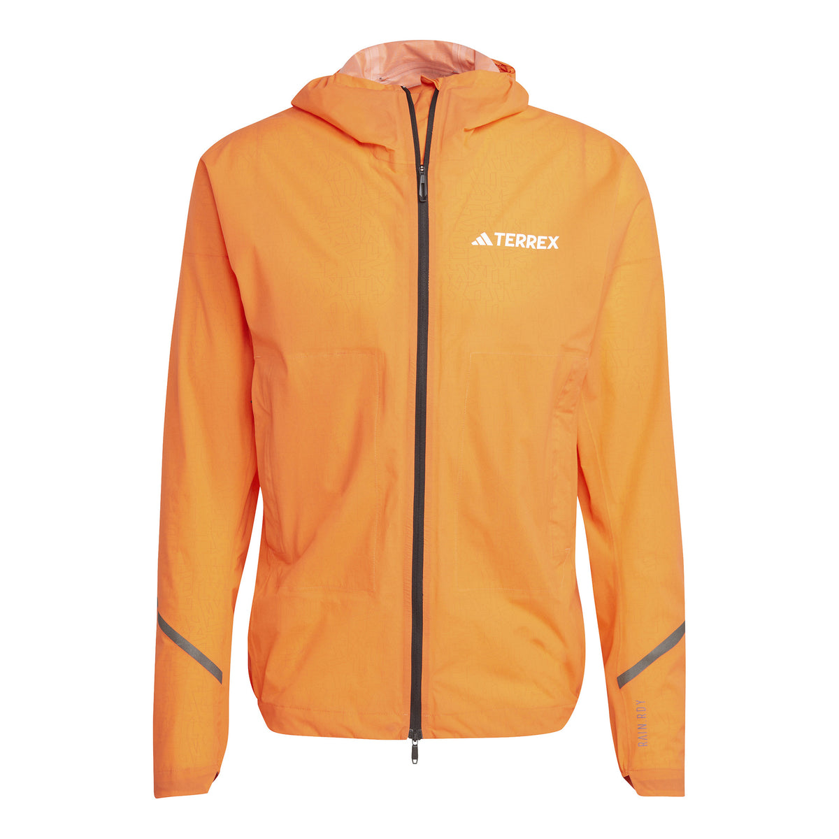 adidas Terrex XPR Light Rain Løbejakke Herrer - neonorange,