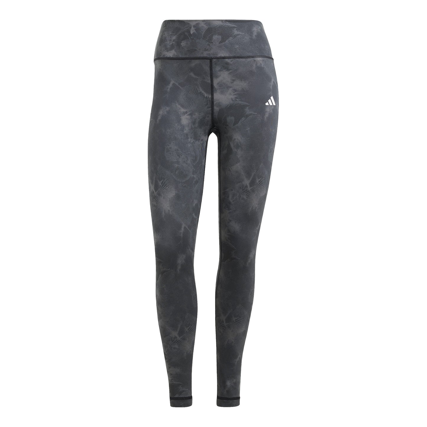 adidas All over print Flower Stramme løbebukser Damer - sort, mørkegrå