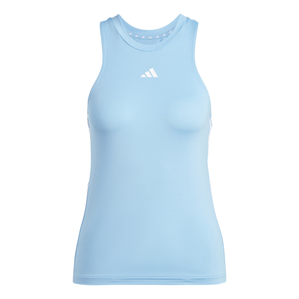 adidas Training Essential 3 Stripes Tanktop Damer - blå, hvid