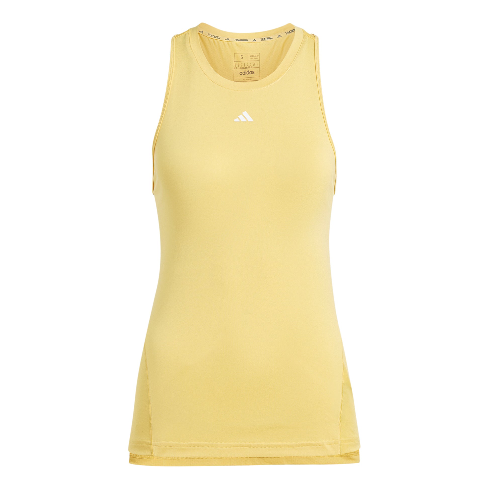 adidas WTR D4T Tanktop Damer - citrongul,
