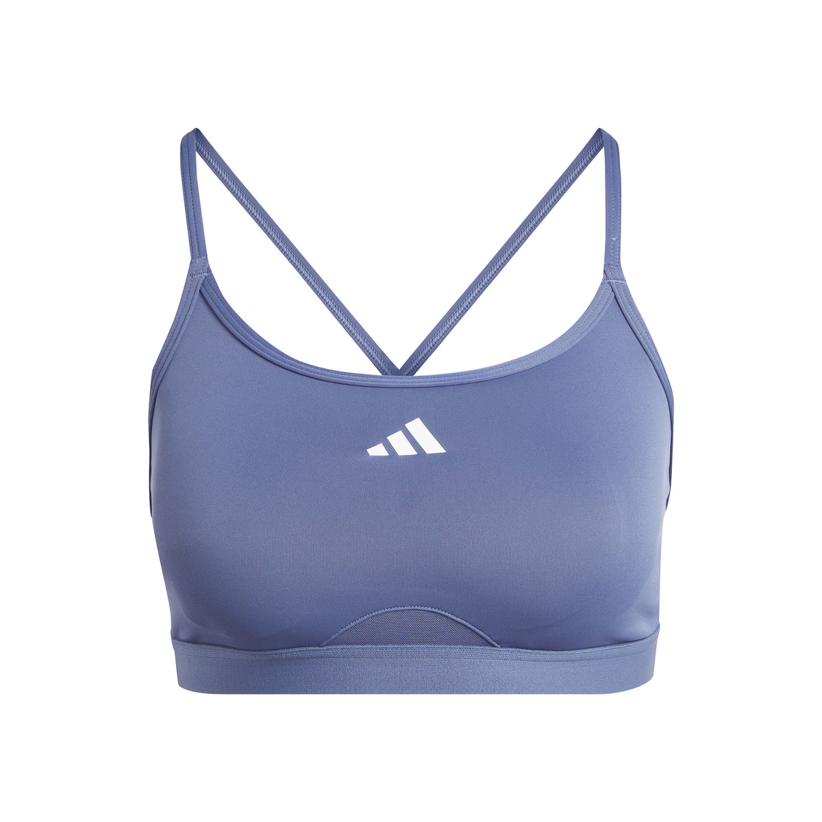 adidas Aeroimpact Low Support Sports-BH Damer - blå-grå