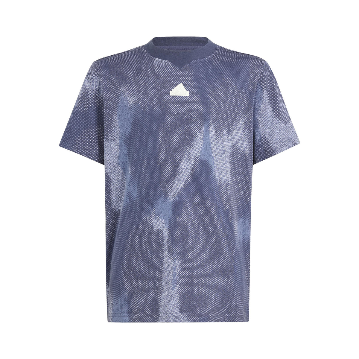 adidas Future Icon All Over Print Tee T-shirt Drenge - mørkegrå,