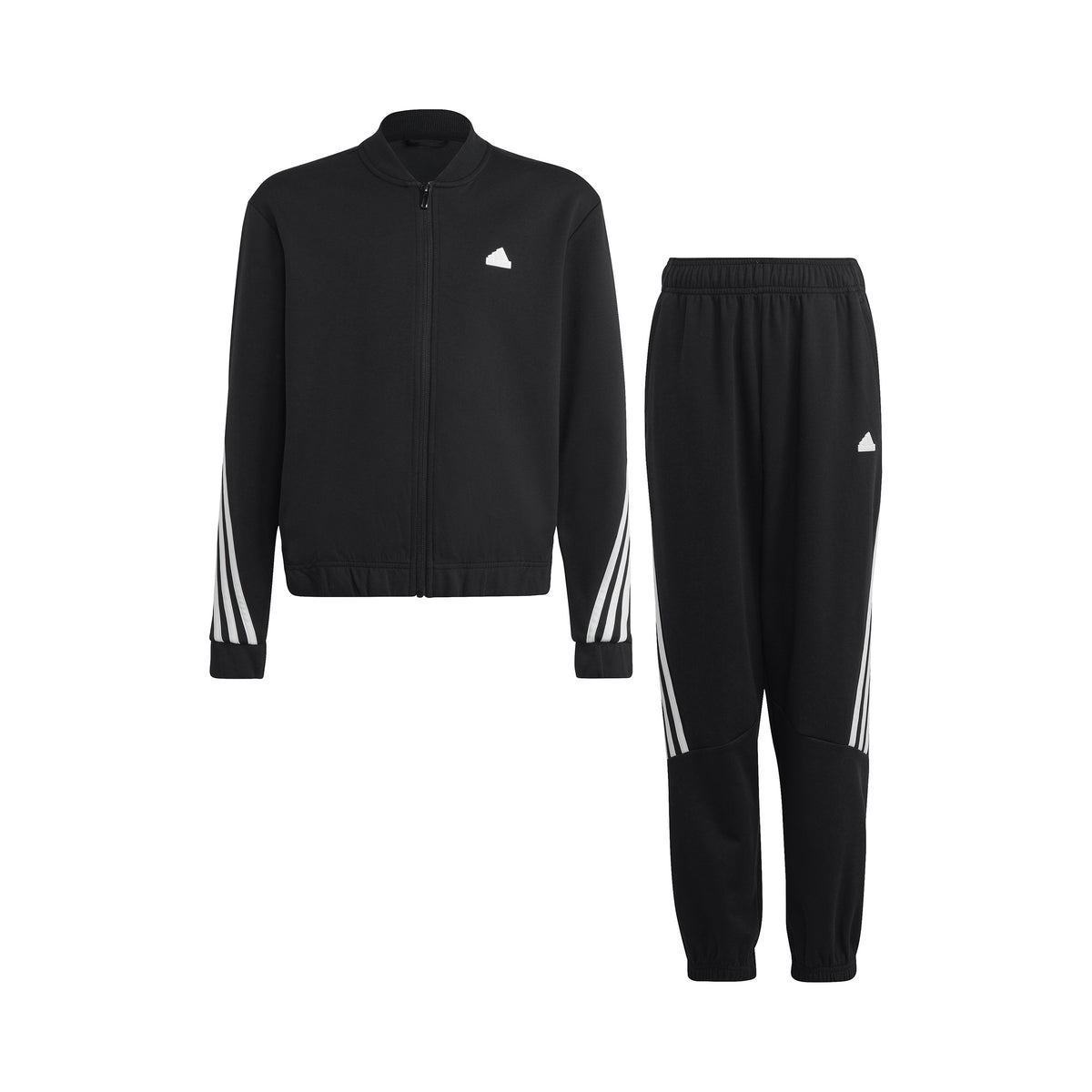adidas Future Icon 3 Stripes Træningsdragt Drenge - sort,