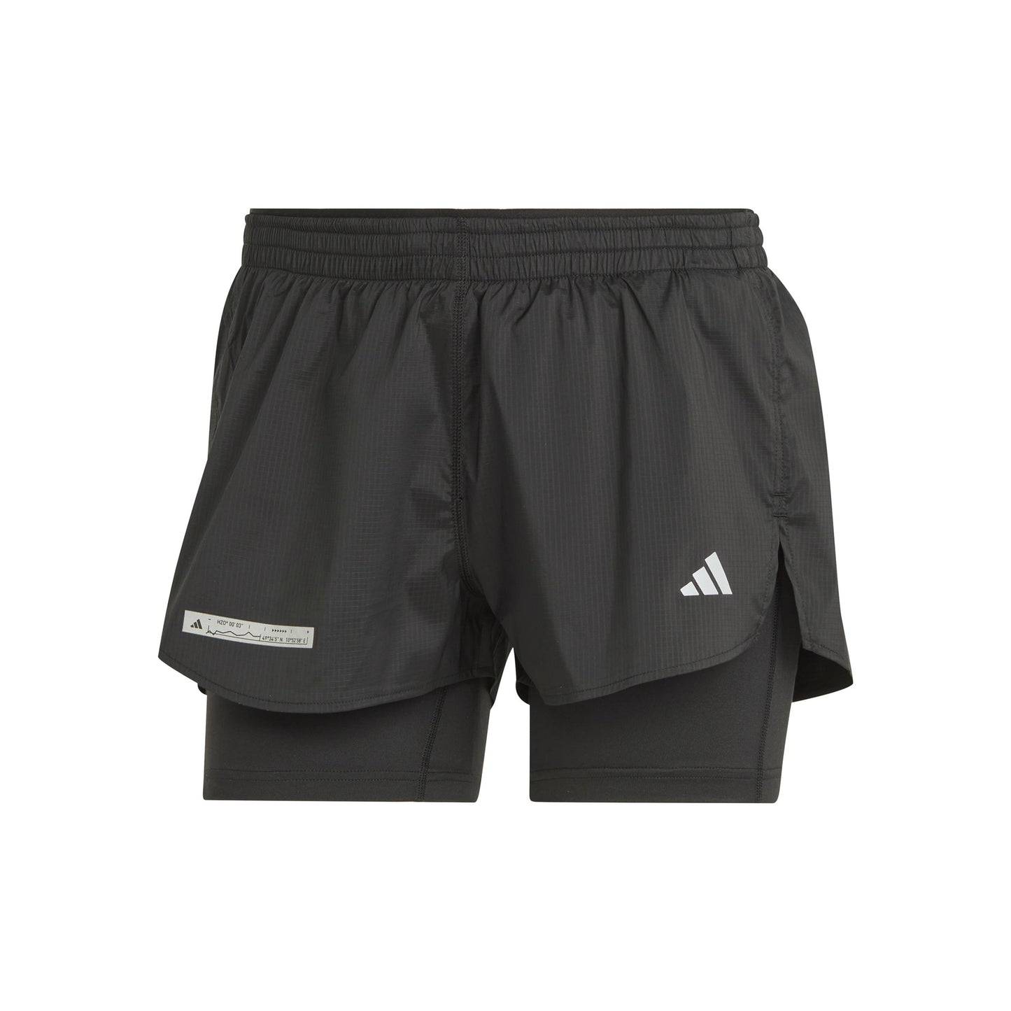 adidas Ultimate 2in1 Løbeshorts Damer - sort,