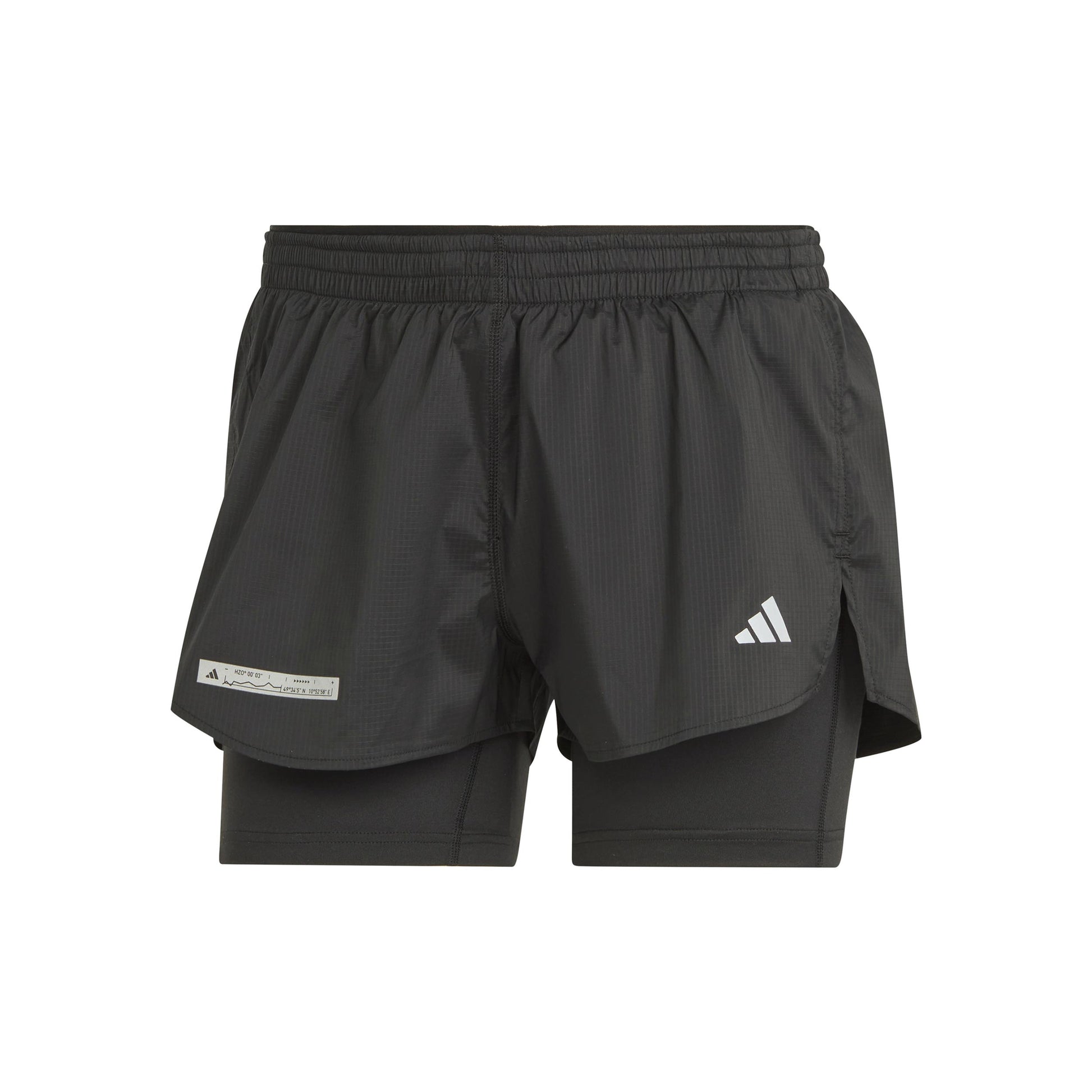 adidas Ultimate 2in1 Løbeshorts Damer - sort,