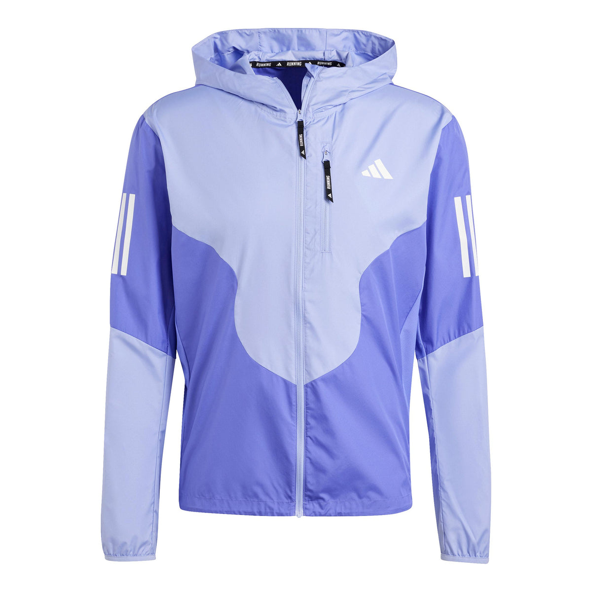 adidas Own the Run Løbejakke Herrer - blå,