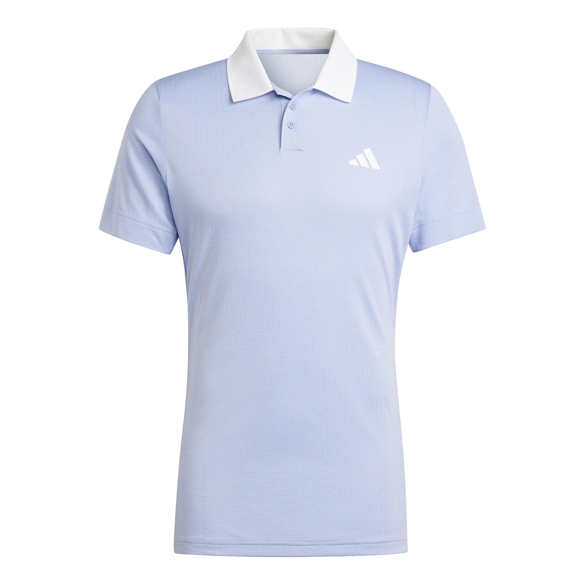 adidas Freelift Polo Herrer - lyseblå, hvid