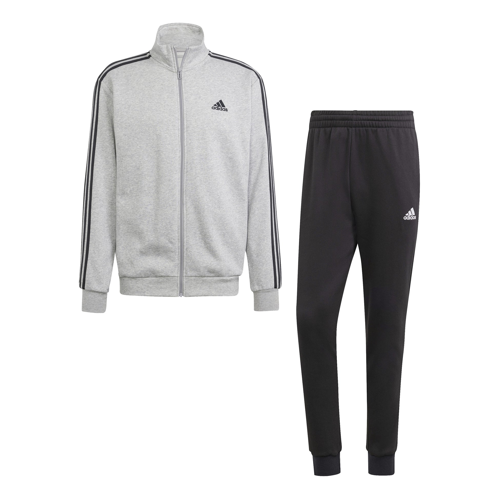 adidas 3Stripes Training Træningsdragt Herrer-Lysegrå,Sort