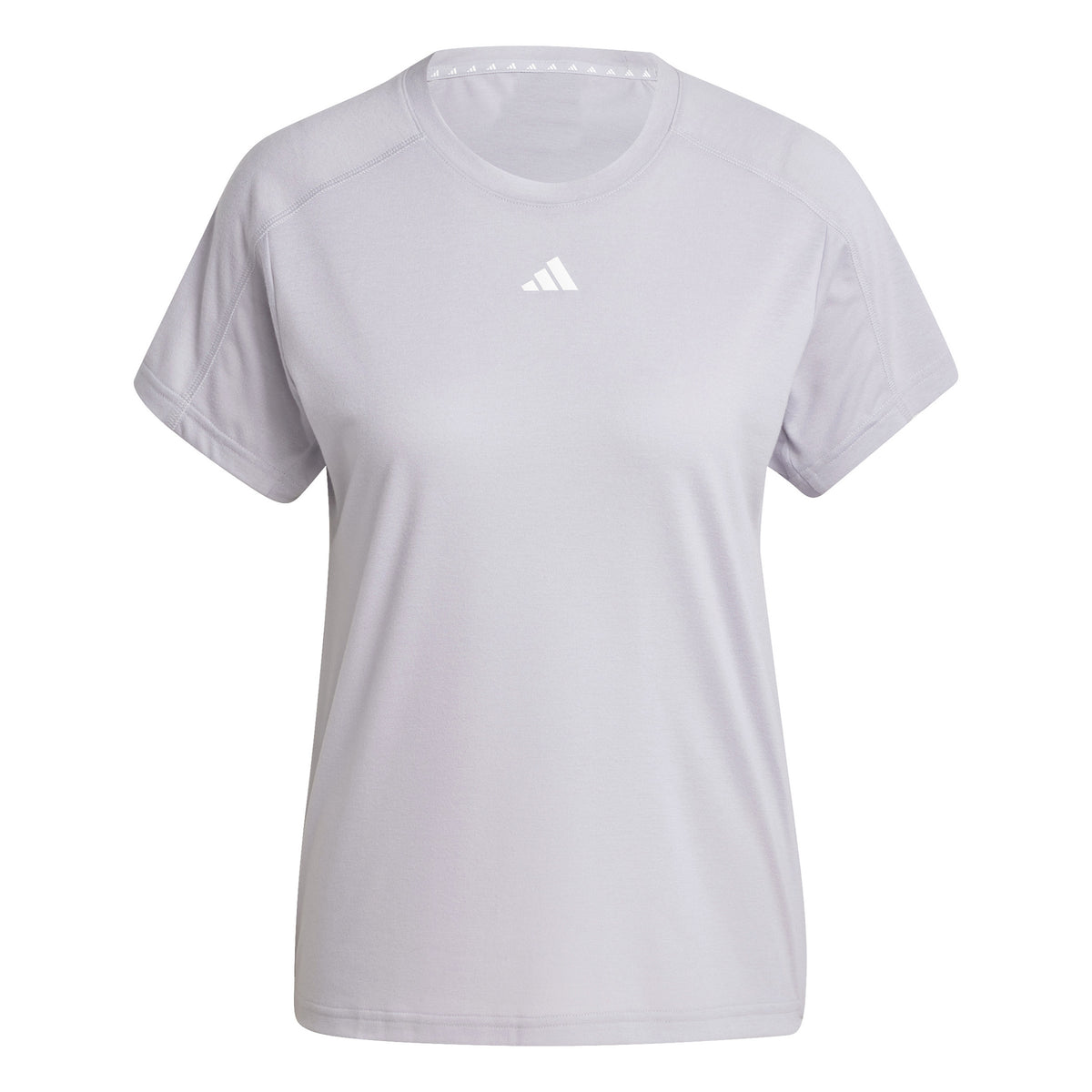 adidas Essentials Crew T-shirt Damer - lysegrå,